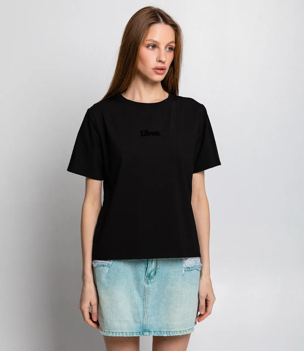 Футболка #КТ7618 (1), чёрный