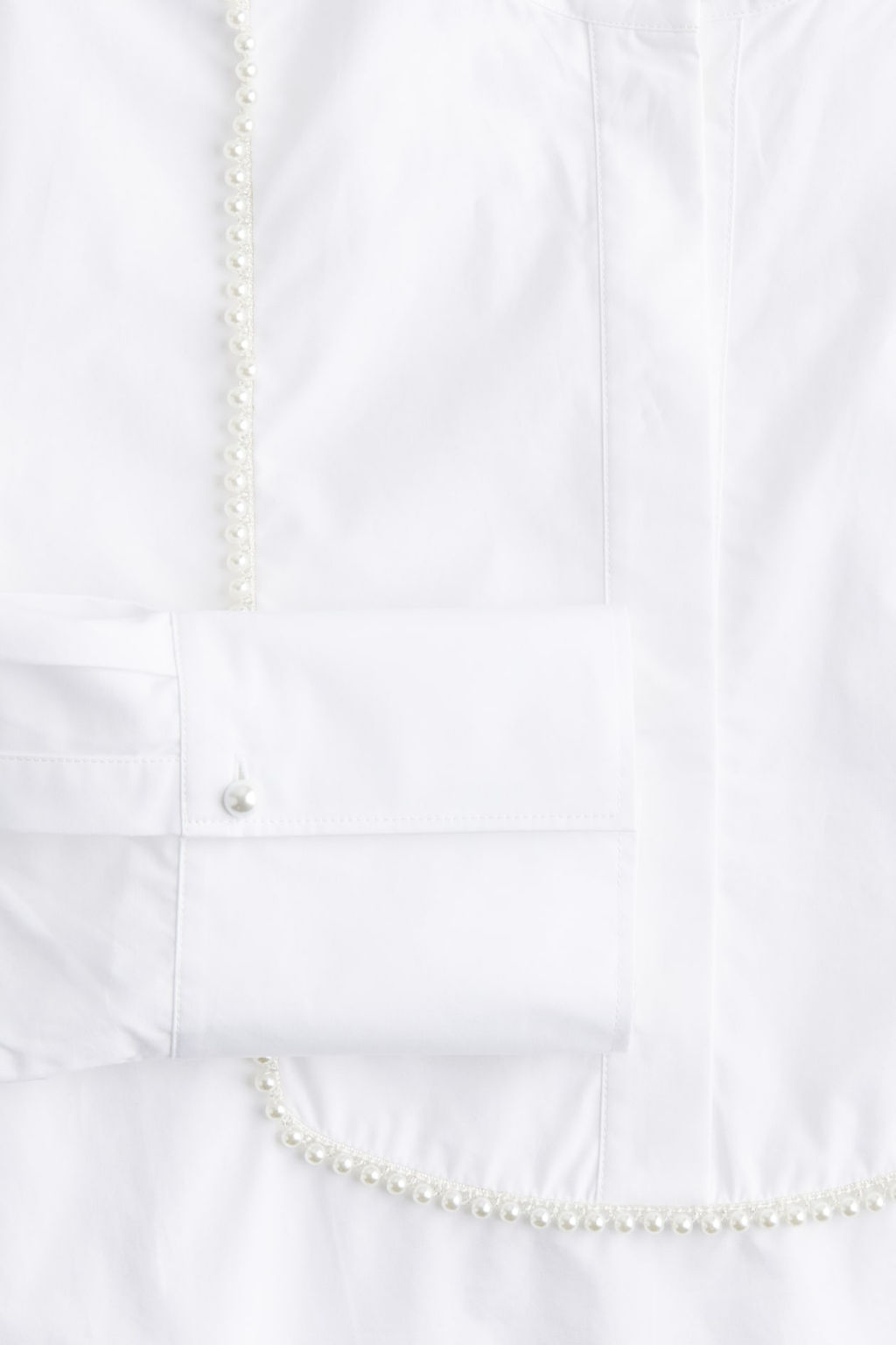 Camisa de esmoquin con cuentas decorativas - H&m фото 6