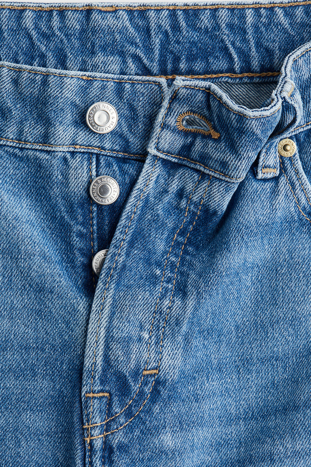 Wide Regular Jeans - H&m фото 8