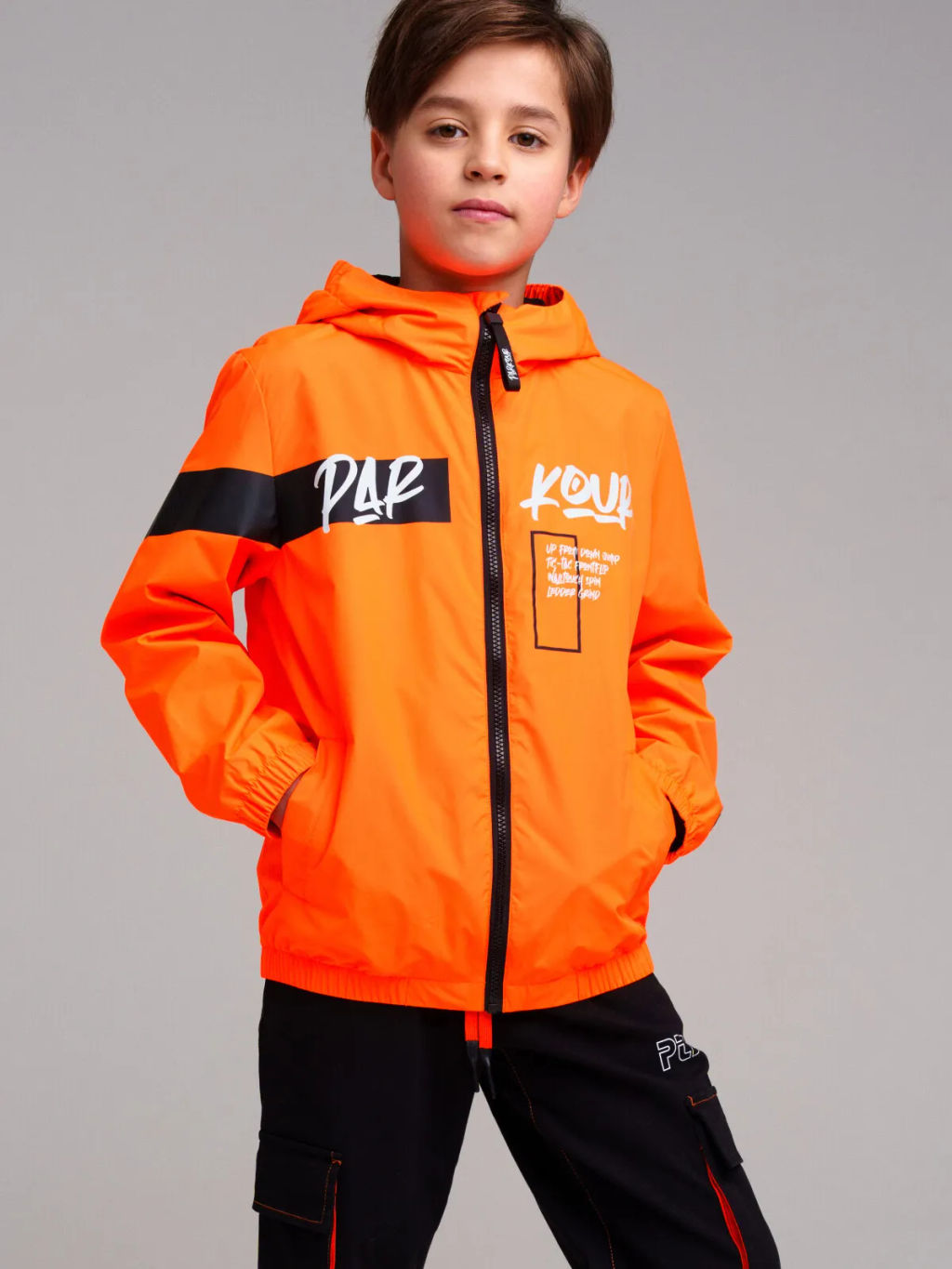12411063 Куртка текстильная с полиуретановым покрытием для мальчиков (ветровка) - Playtoday фото 3