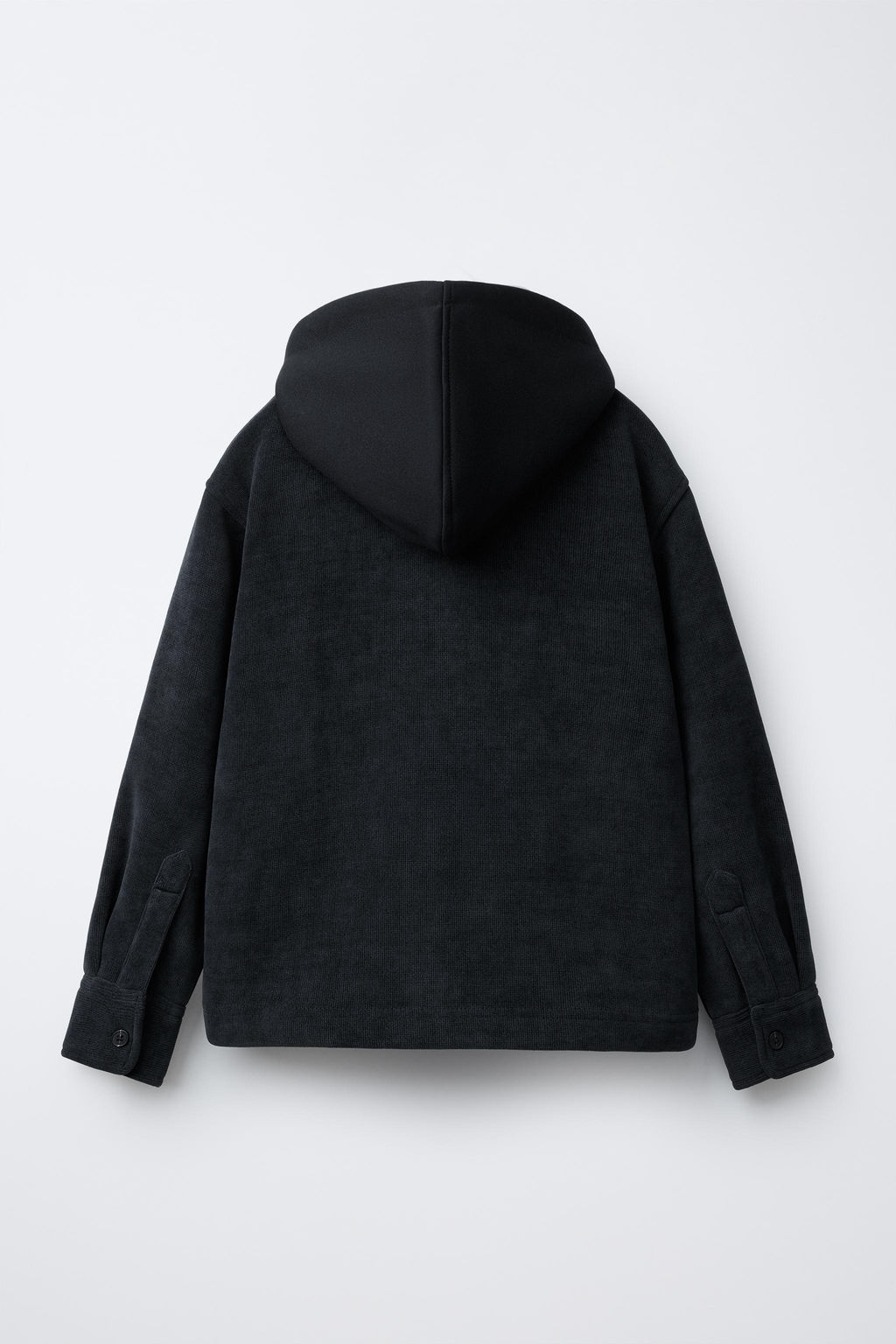 COMFORT CORDUROY FLEECE OVERSHIRT - Zara фото 5