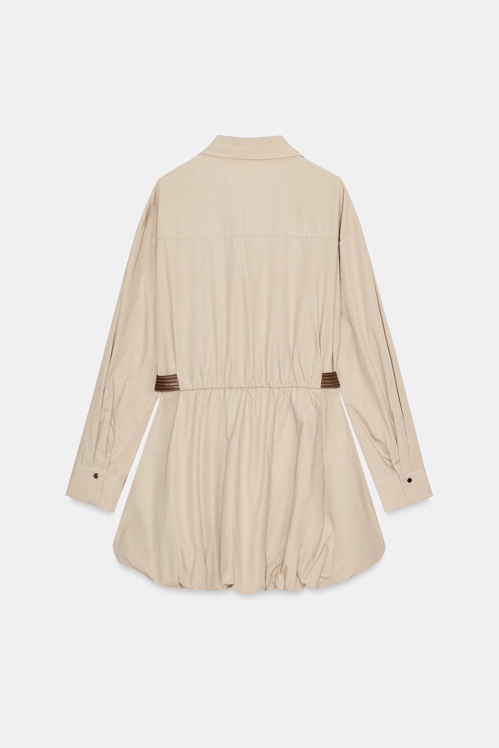 SHORT BALLOON DRESS - Zara фото 19
