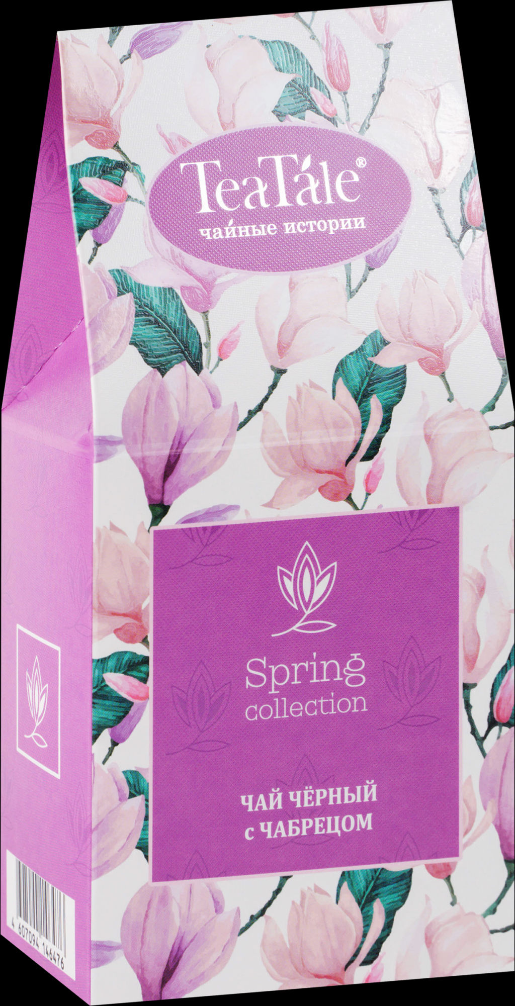 TeaTale/Garden Flowers Purple /Чабрец/ черн чай вес 50 г*12 шт (Рязанская ЧФ)