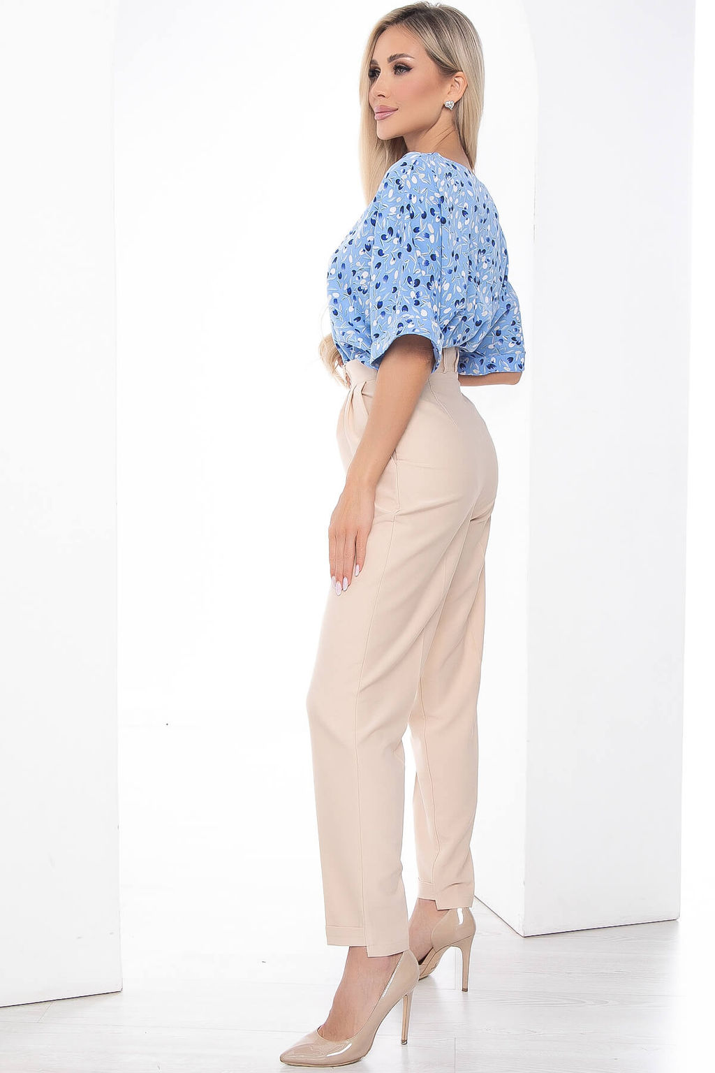 Брюки Между нами любовь (беж) Б9049 - Lt collection фото 2