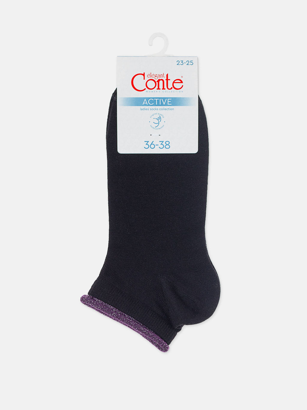 Цена за 2 пары Носки короткие Conte Elegant, 12С-32СП рис 35  фото 20