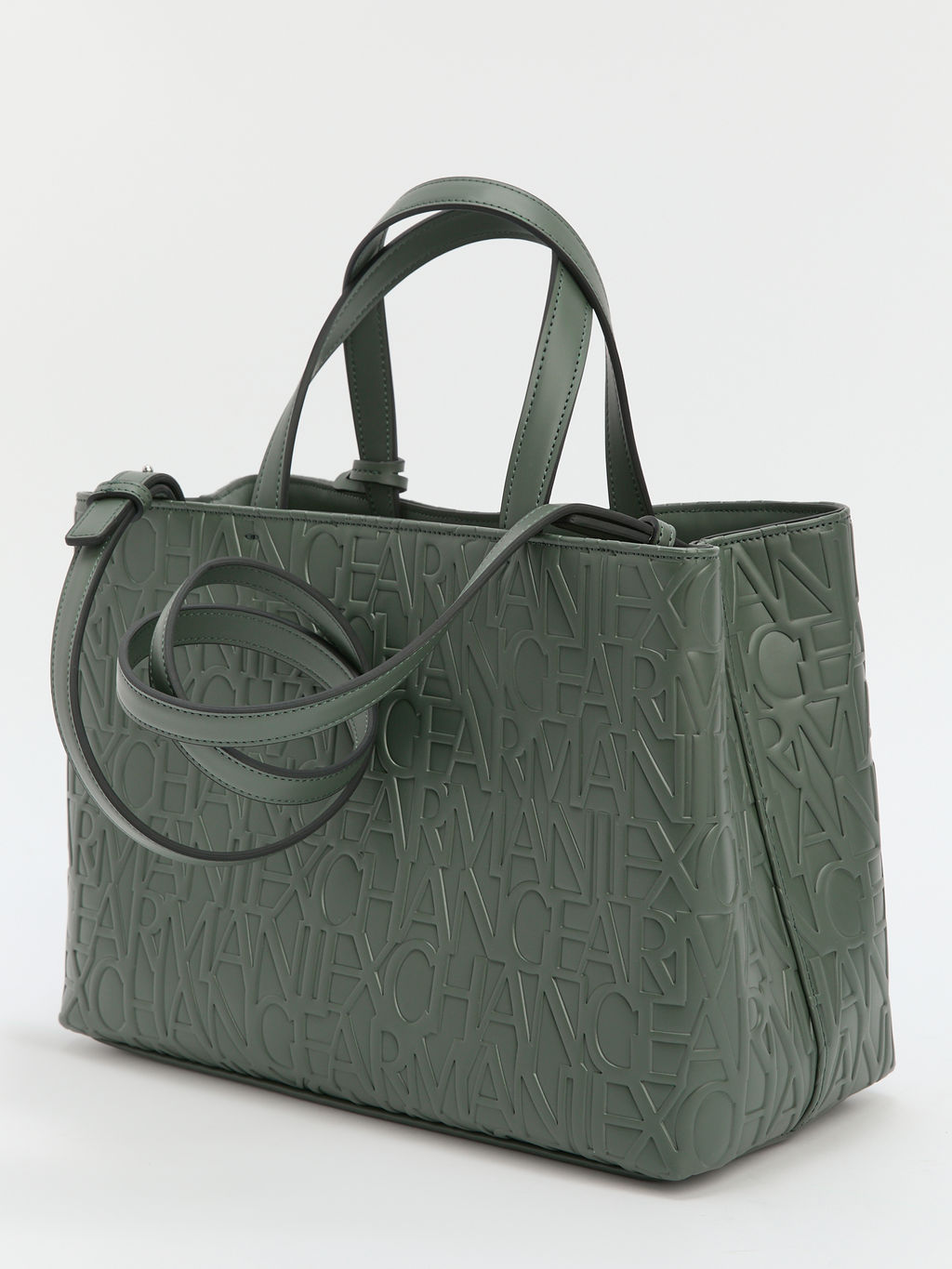 Женский тоут ARMANI EXCHANGE LIZ Артикул 4081426, серо-зеленый  фото 4