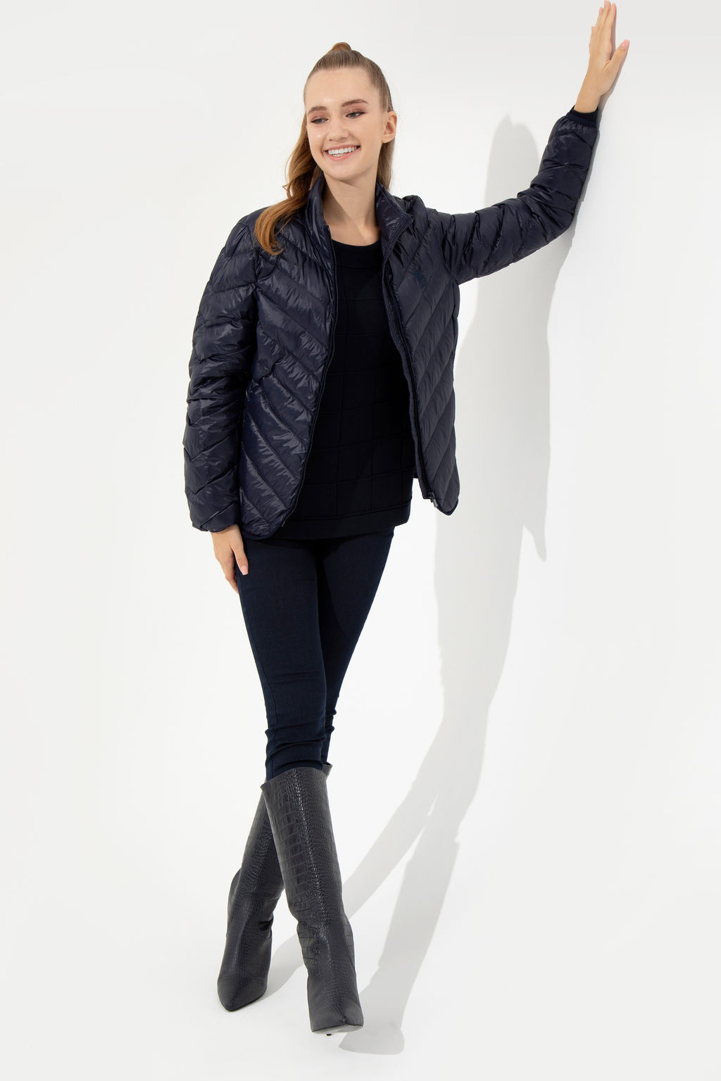 Kad_n Lacivert Mont - U.s. polo assn фото 2