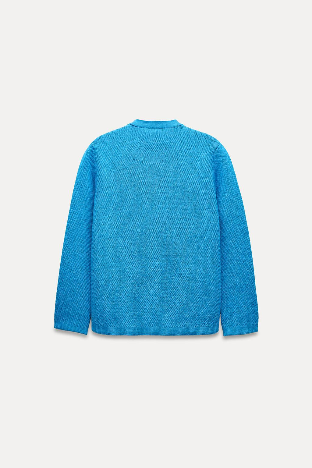 PLAIN KNIT CARDIGAN - Zara фото 5