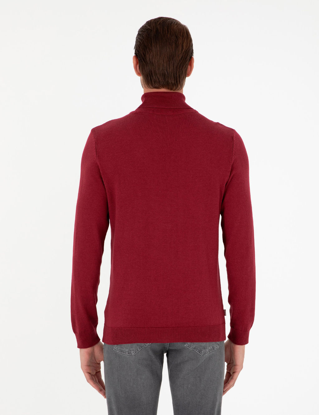 Vi_ne Slim Fit Bal_k__ Yaka Basic Triko Kazak - Pierre cardin фото 5