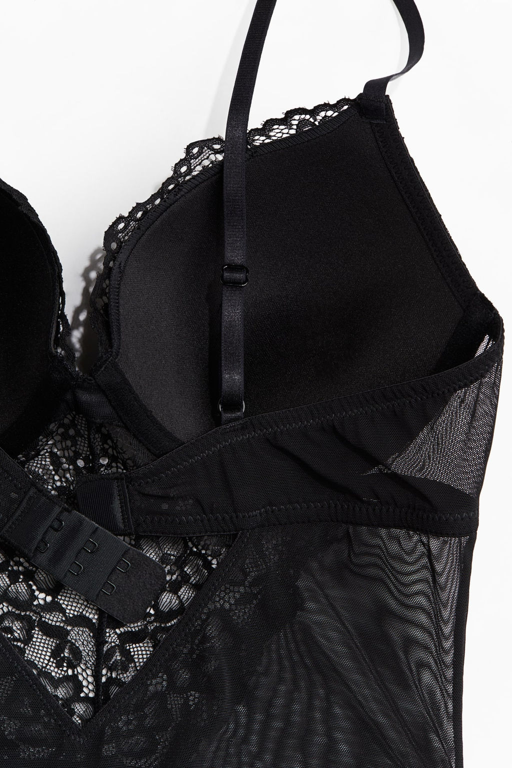 Body tanga de encaje con push-up - H&m фото 6