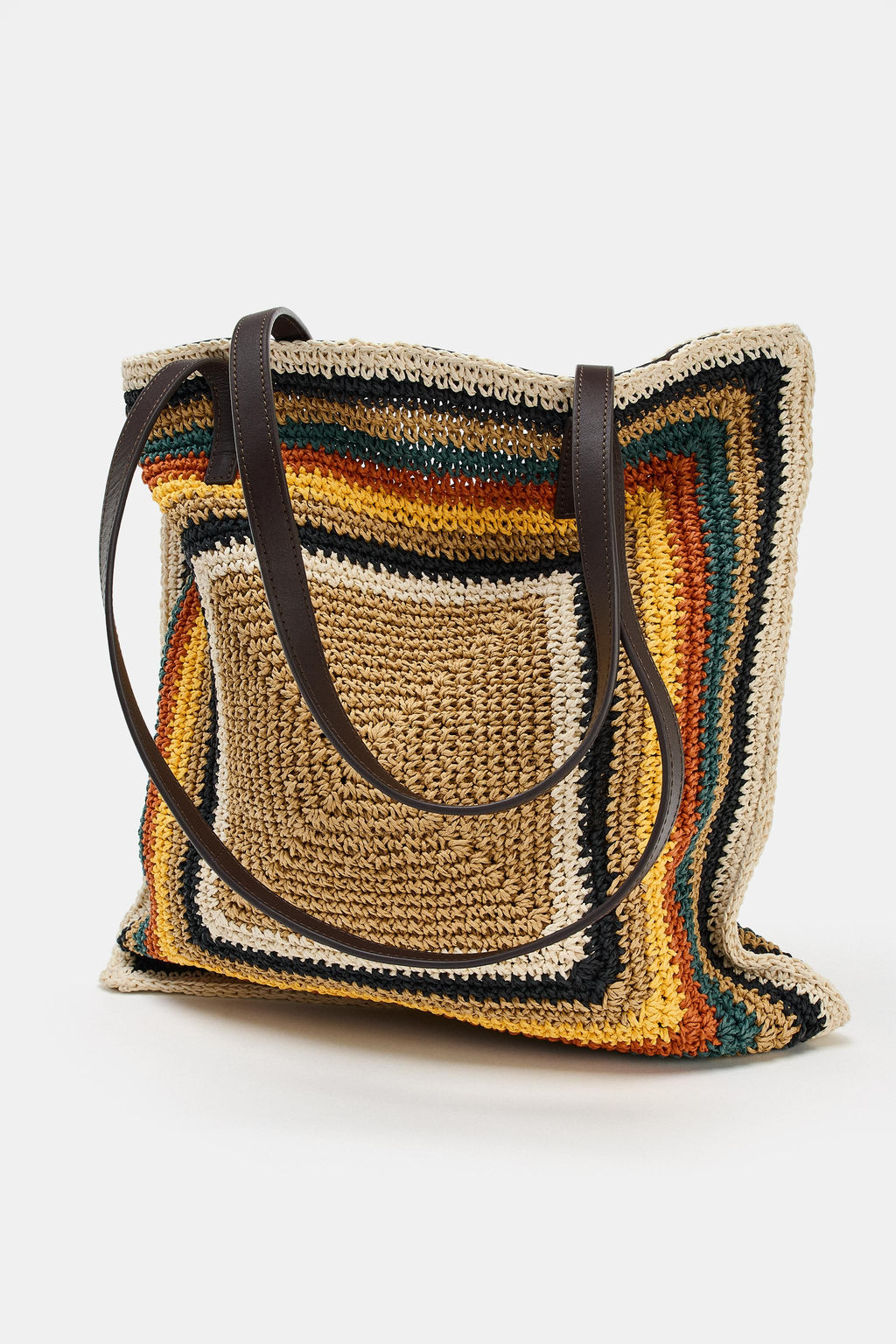 BOLSO SHOPPER MULTICOLOR / Multicolor - Zara фото 5