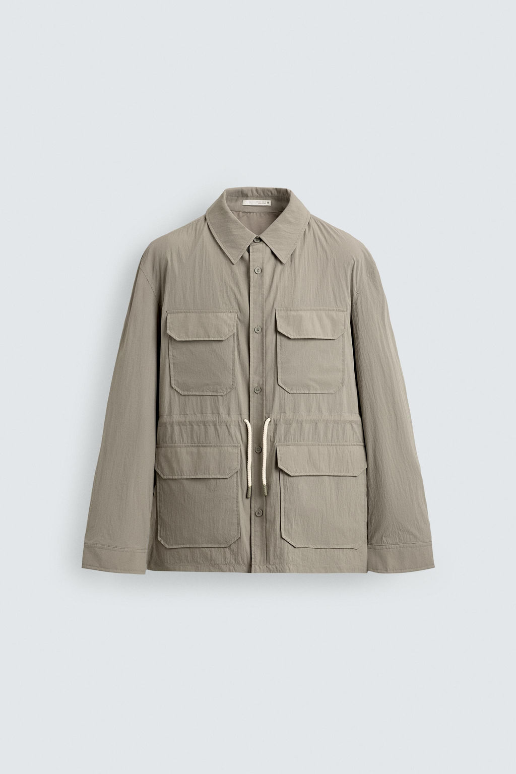 PARKA T?CNICA LIGERA / Beige claro - Zara фото 7