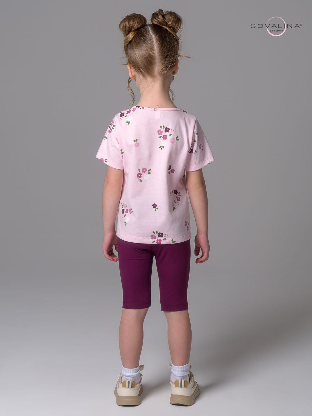 Костюм Актив букетик принцессы роза-слива - Sovalina фото 10