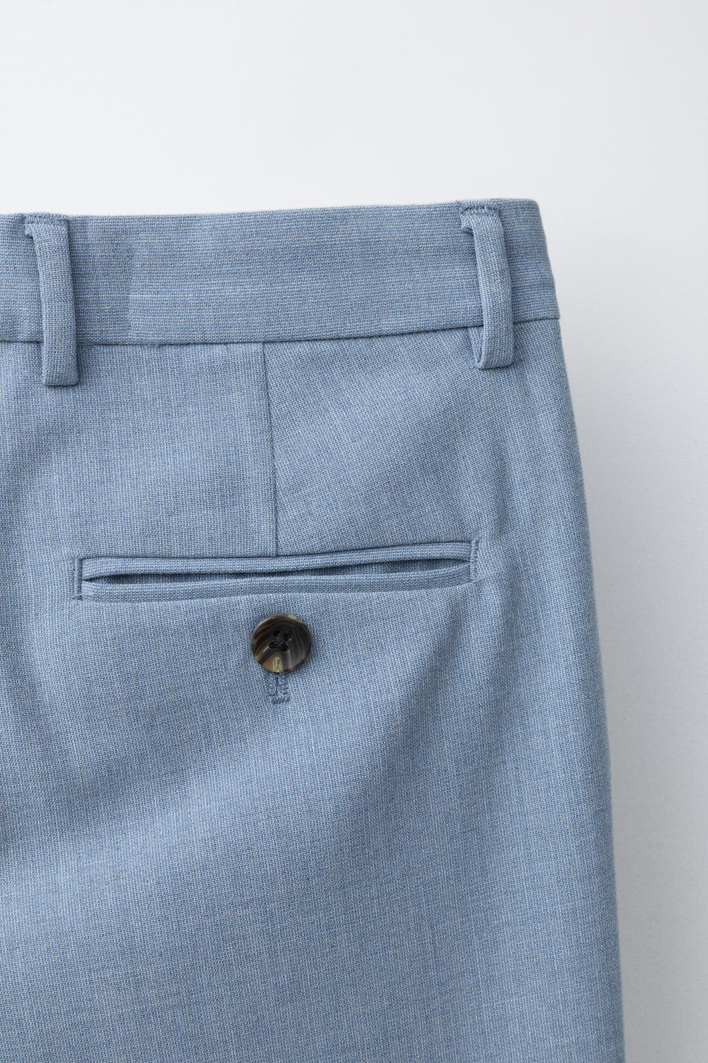 PANTAL?N TRAJE / Azul pastel - Zara фото 4