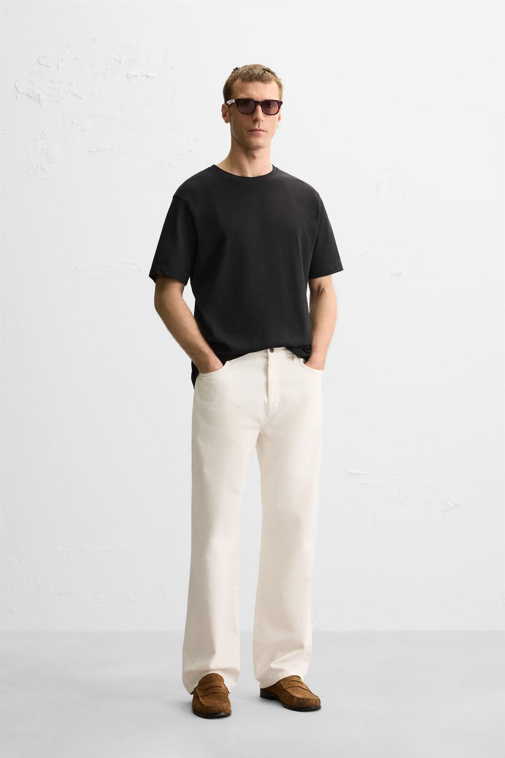 BASIC MEDIUM WEIGHT T-SHIRT - Zara фото 18