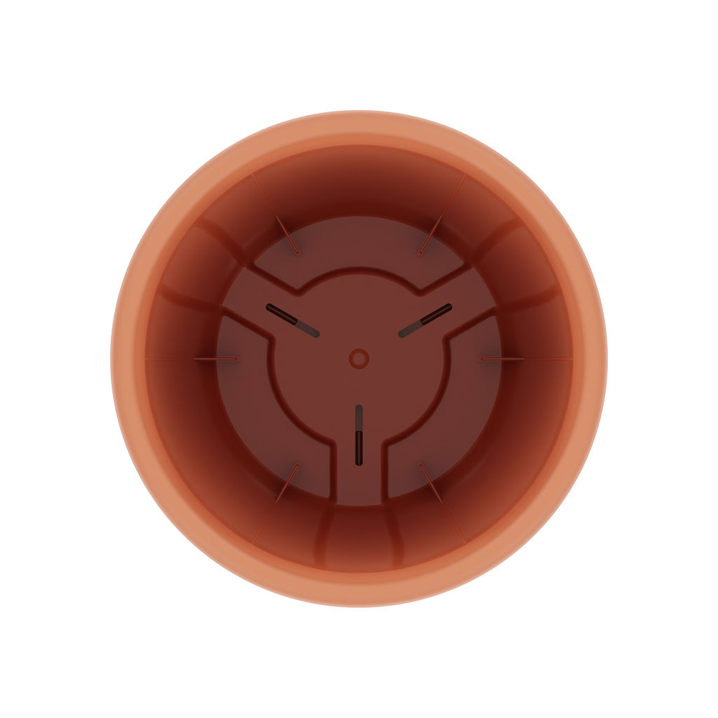 Горшок цветочный Афина 1,1 л с поддоном, арт. А(М6478),(М6488) - Альт-пласт фото 6