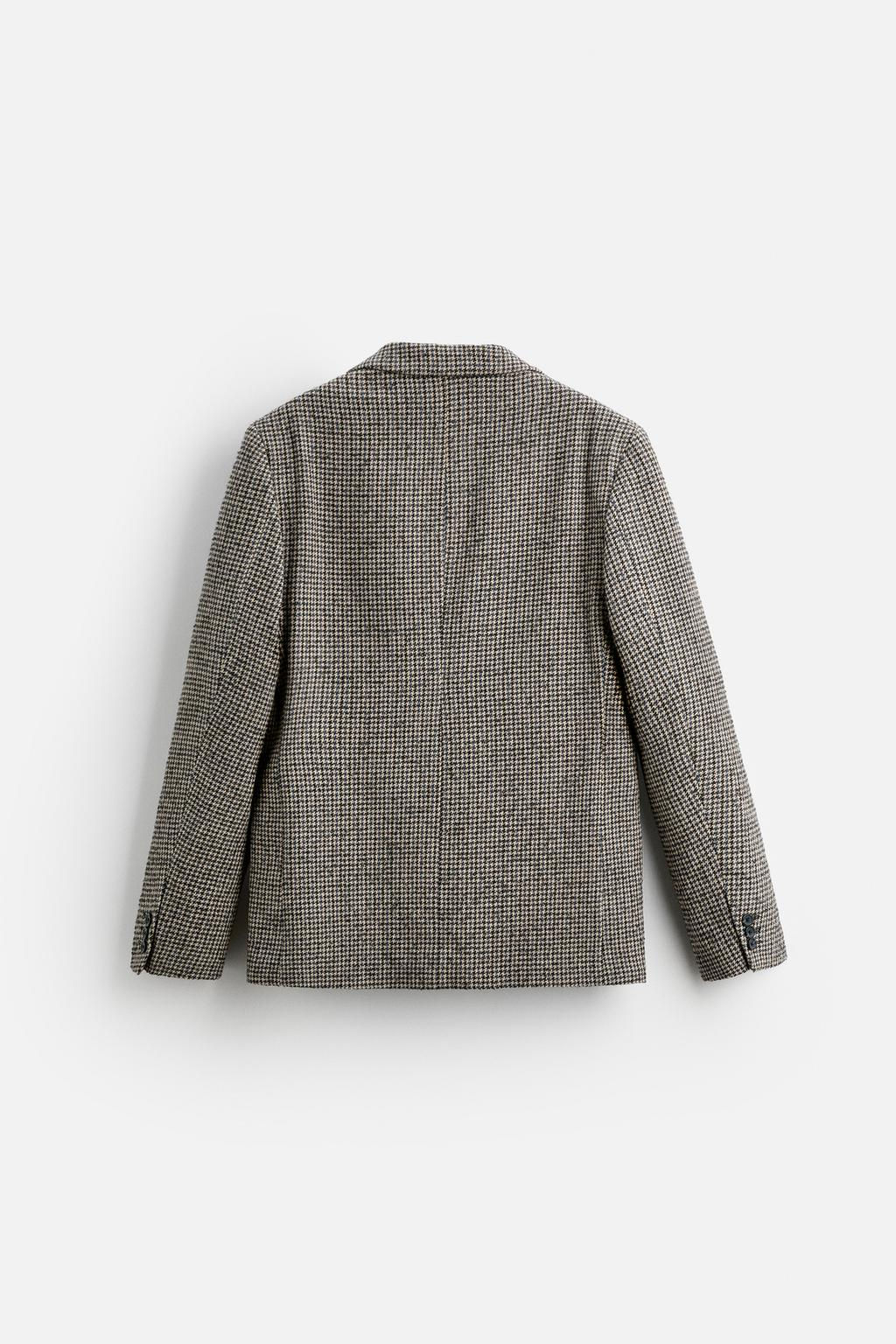 HOUNDSTOOTH BLAZER - Zara фото 7