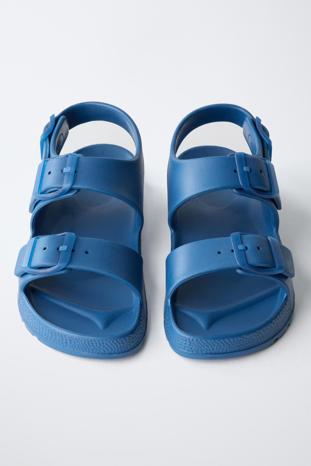 SANDALIA ENGOMADA HEBILLAS / Azul - Zara фото 4