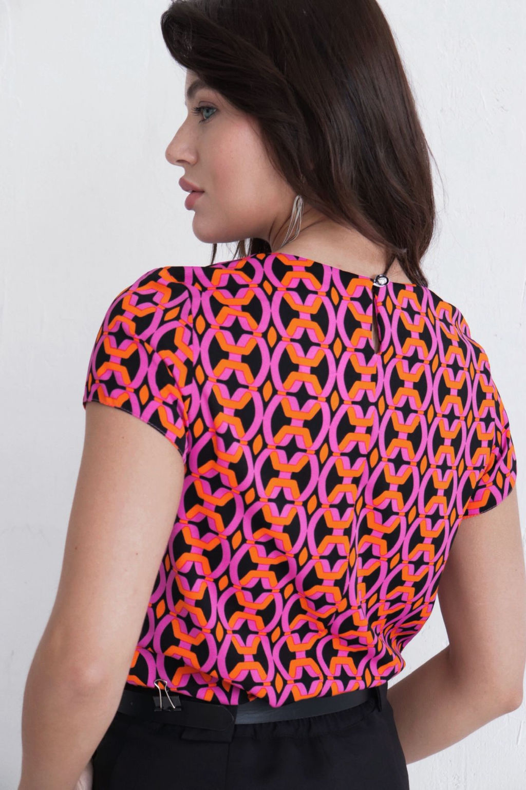 Блуза с коротким рукавом - Martichelli фото 7