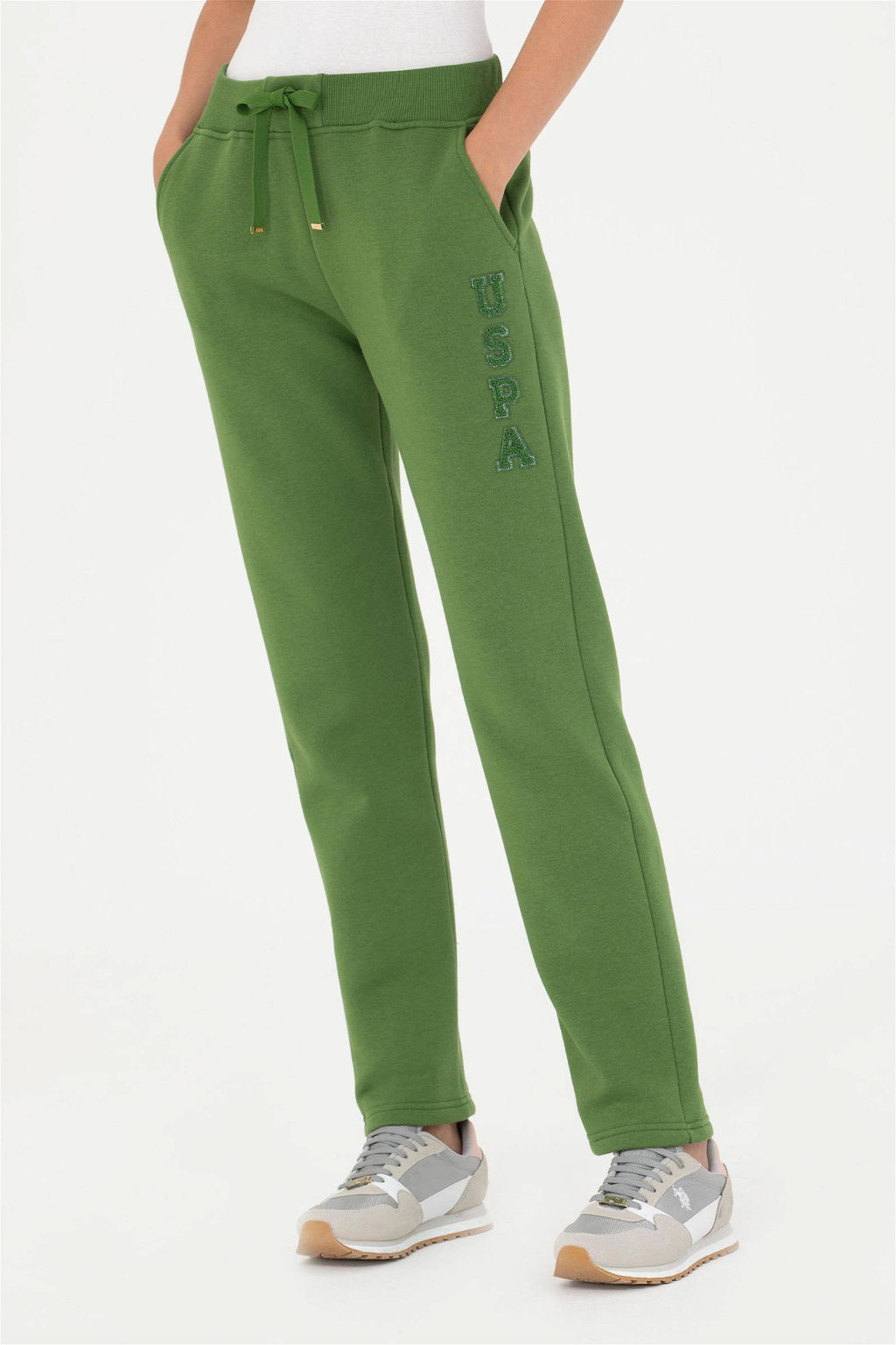 U. S. Polo Assn Женские зеленые спортивные штаны - U.s. polo assn фото 2