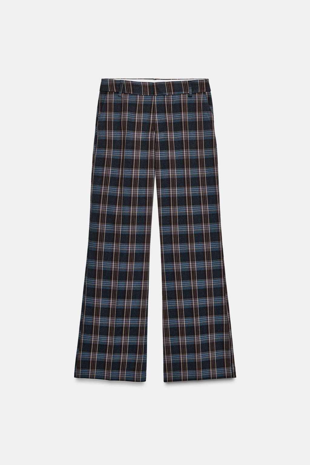 CHECK TROUSERS - Zara фото 10