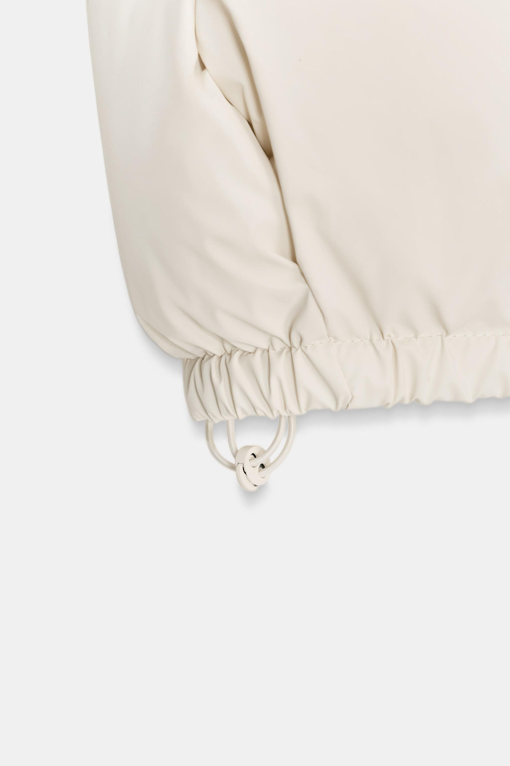 RUBBERISED QUILTED GILET - Zara фото 3