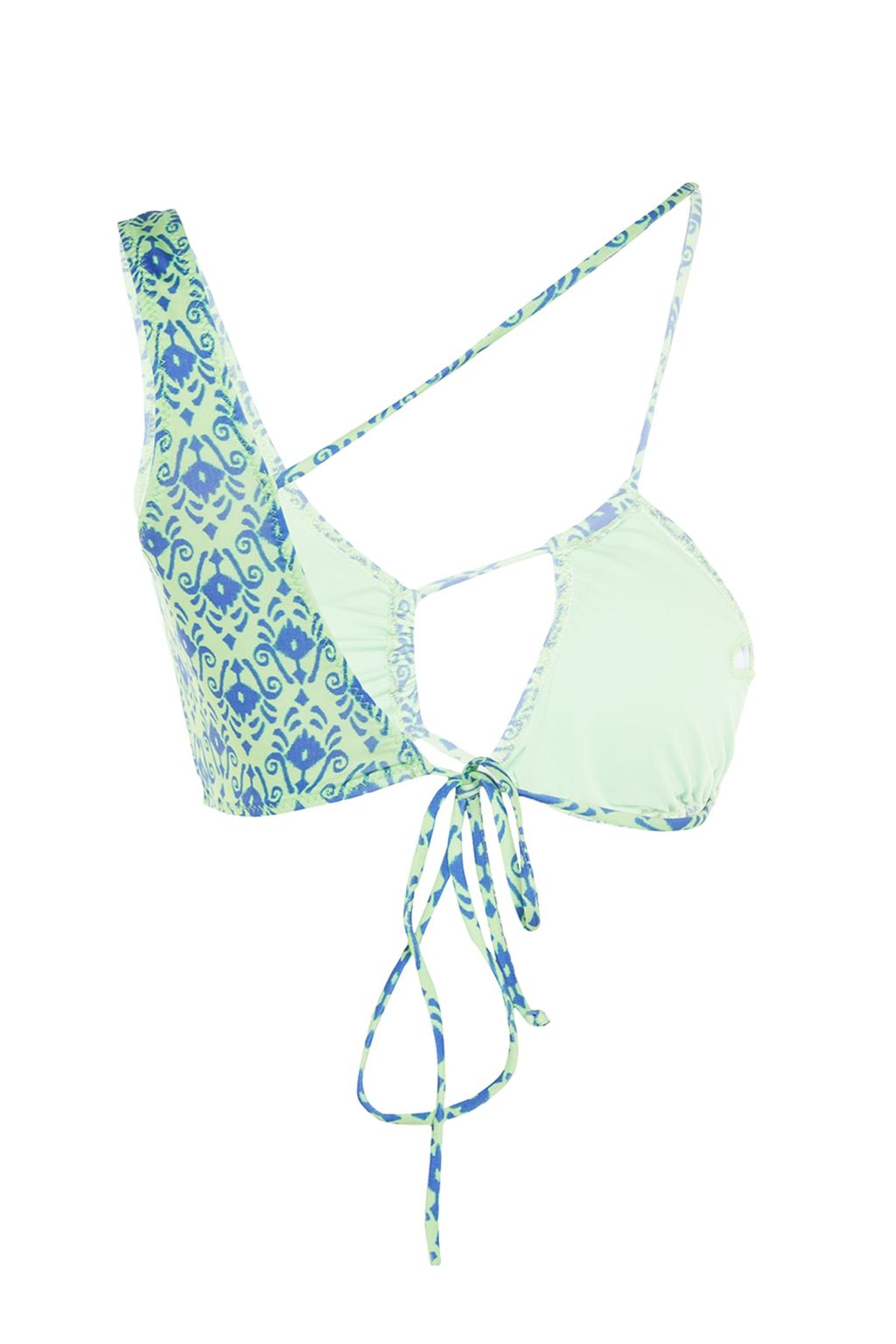 Etnik Desenli Ucgen Tunelli Bikini Ustu TBESS23BU00048