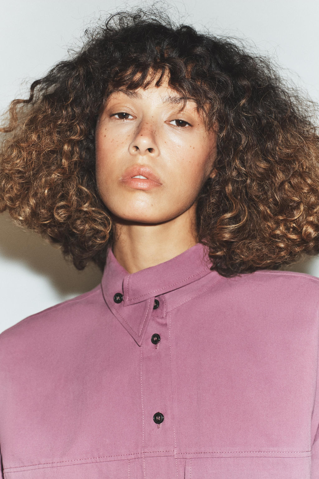 OVERSIZE HIGH-NECK SHIRT - Zara фото 17