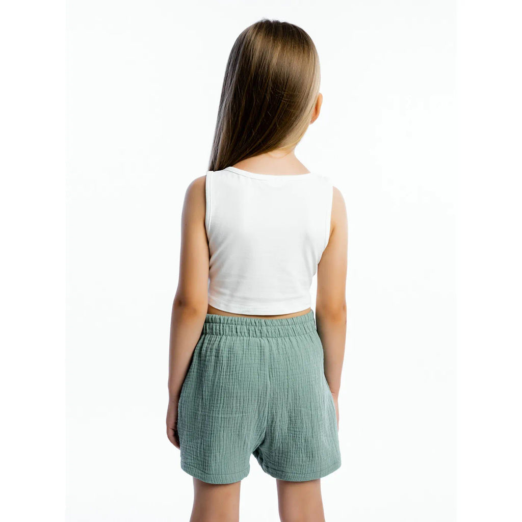 Комплект топ кулирка, шорты муслин 7015900101 - Youlala фото 6