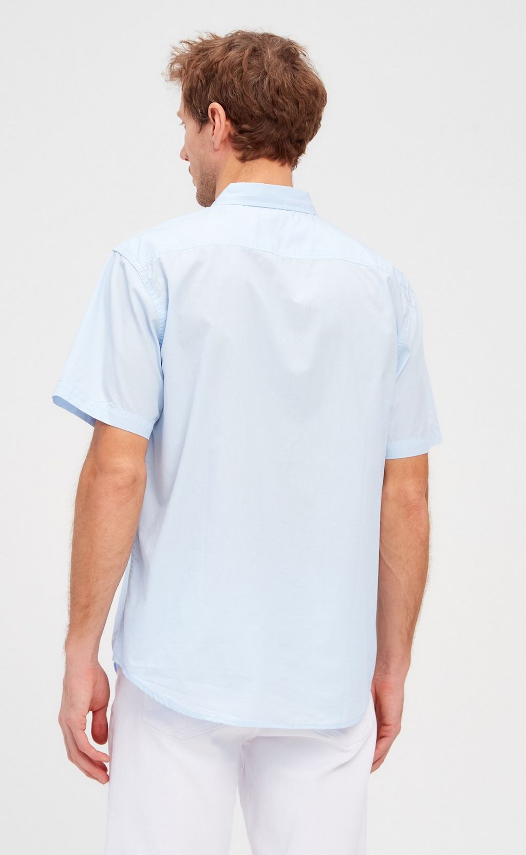 Рубашка к/р F311-0450-1 pale blue - Fine joyce фото 8