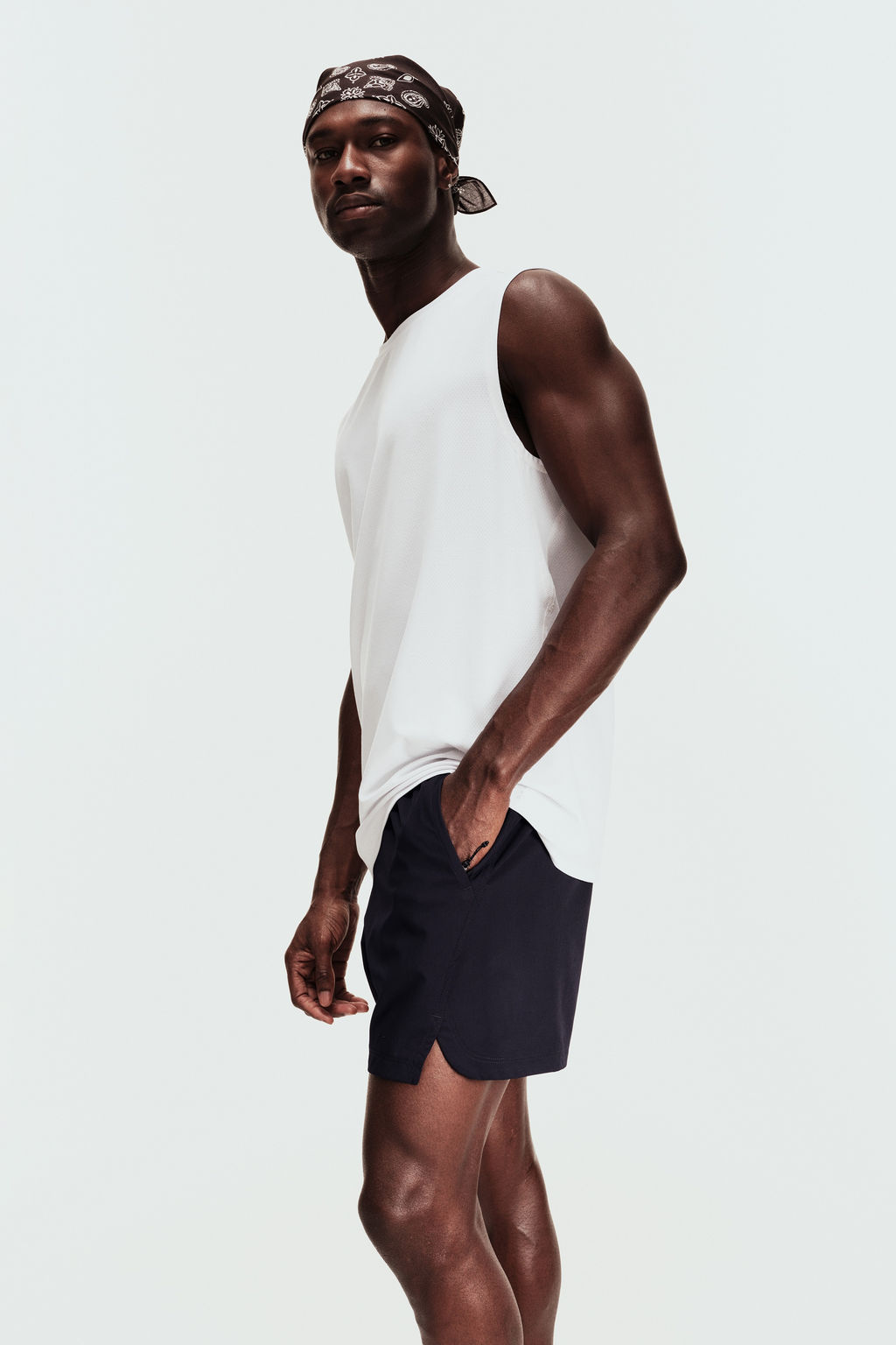 Pantal?n corto de deporte con DryMove - H&m фото 8