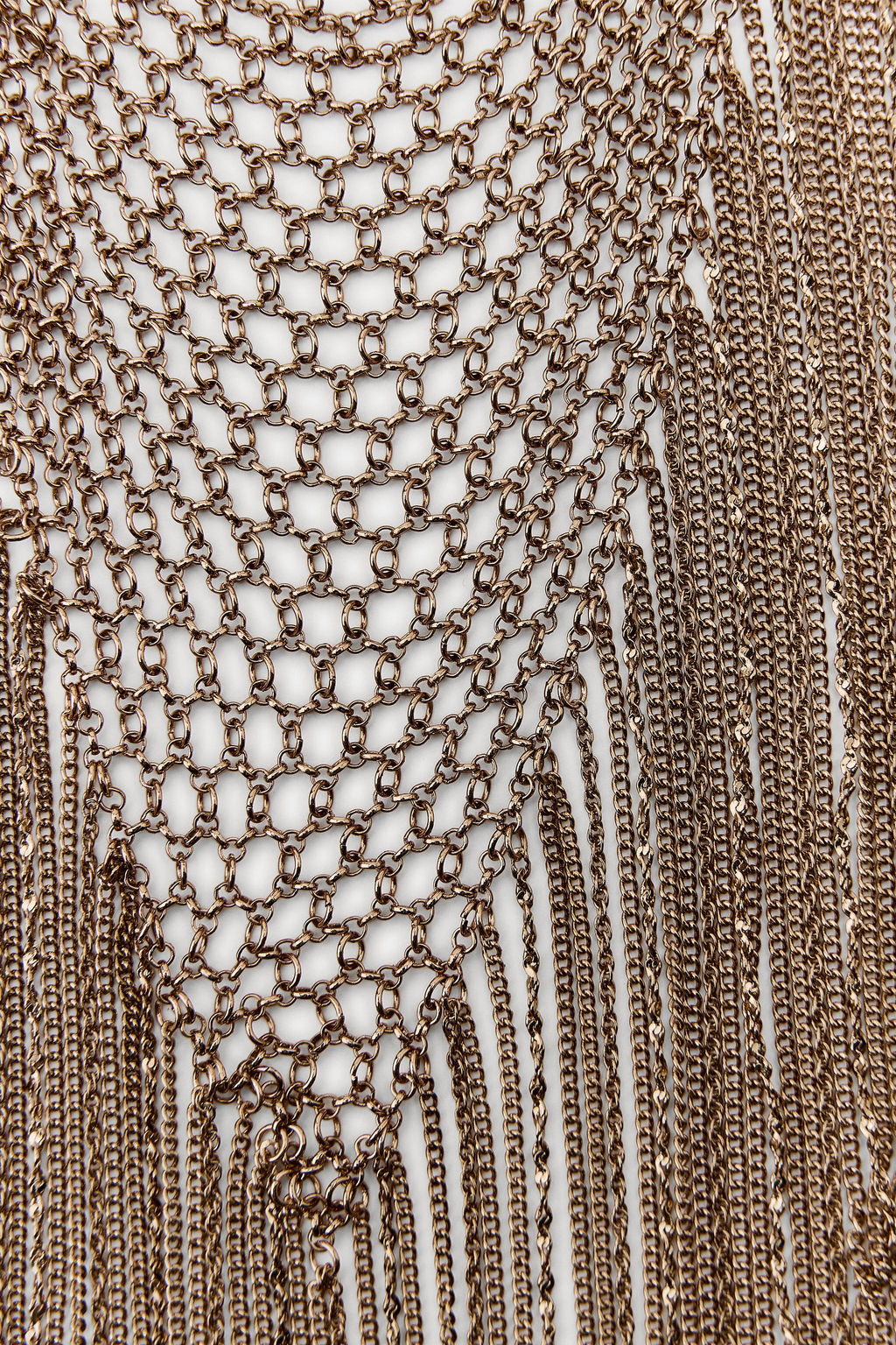 FRINGED BIB NECKLACE - Zara фото 4