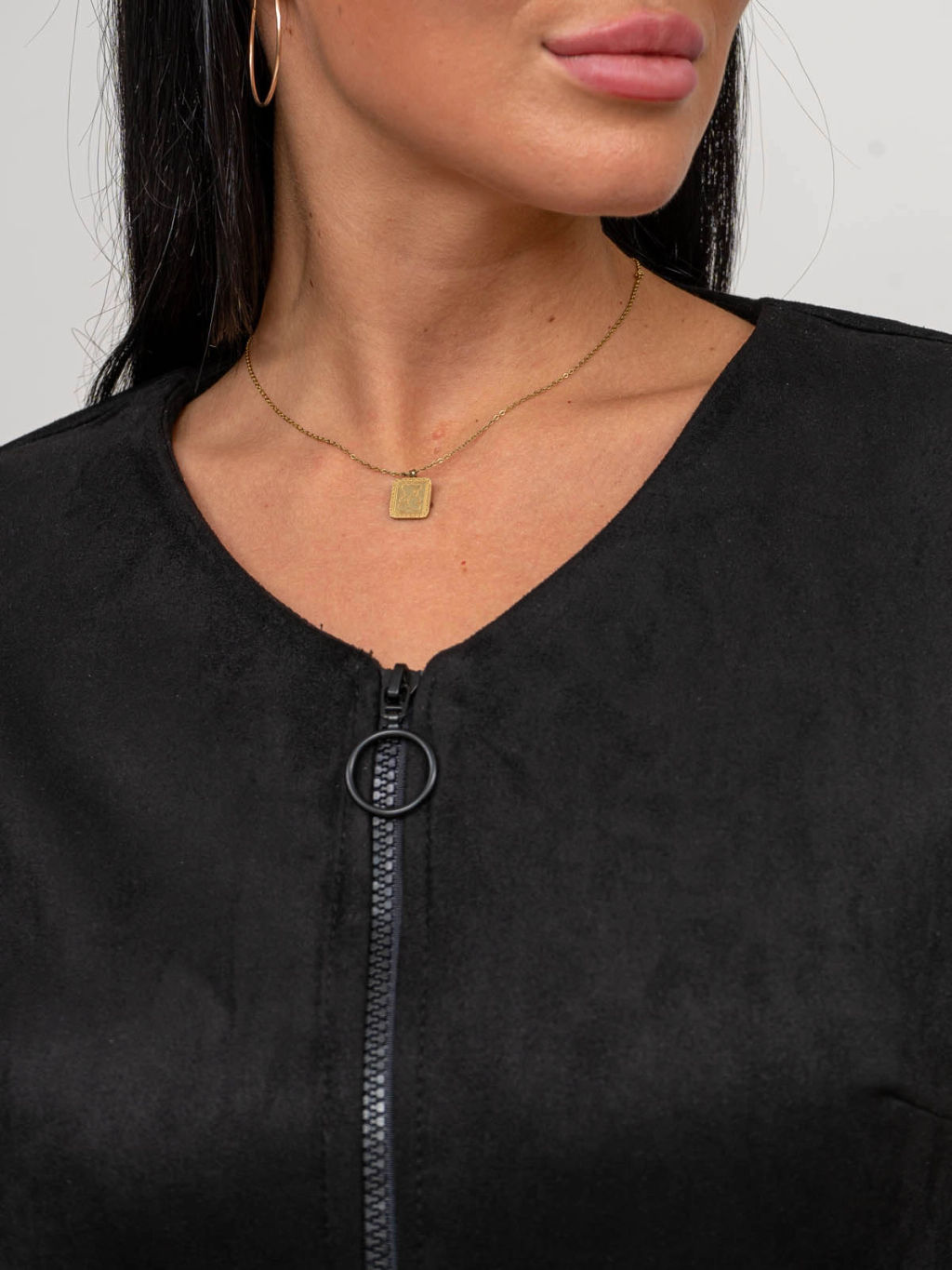 Платье женское, цвет черный