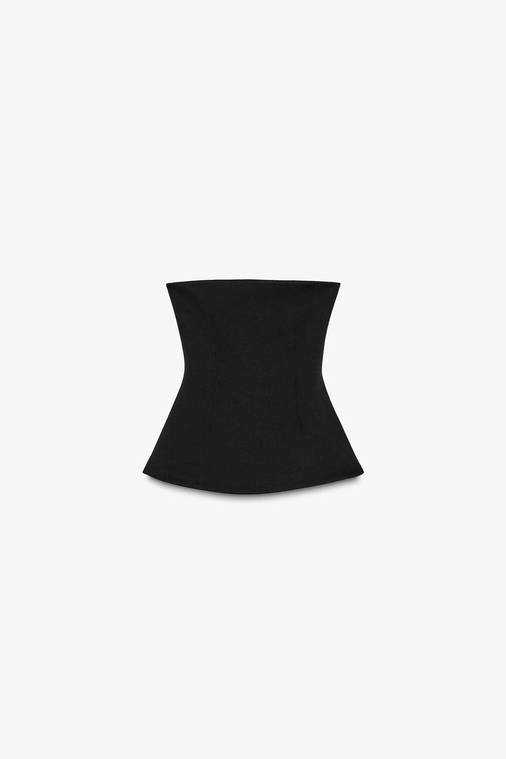 INTERLOCK BANDEAU TOP - Zara фото 6