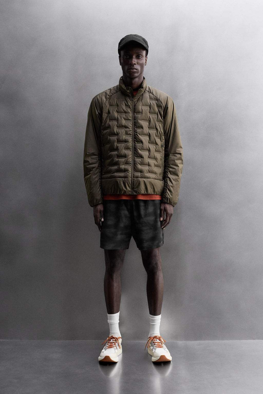 RUNNING FEATHER BLEND PUFFER JACKET