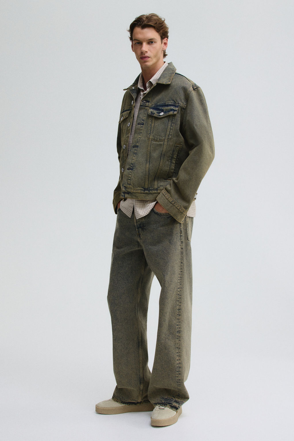 Loose Straight Jeans - H&m фото 7