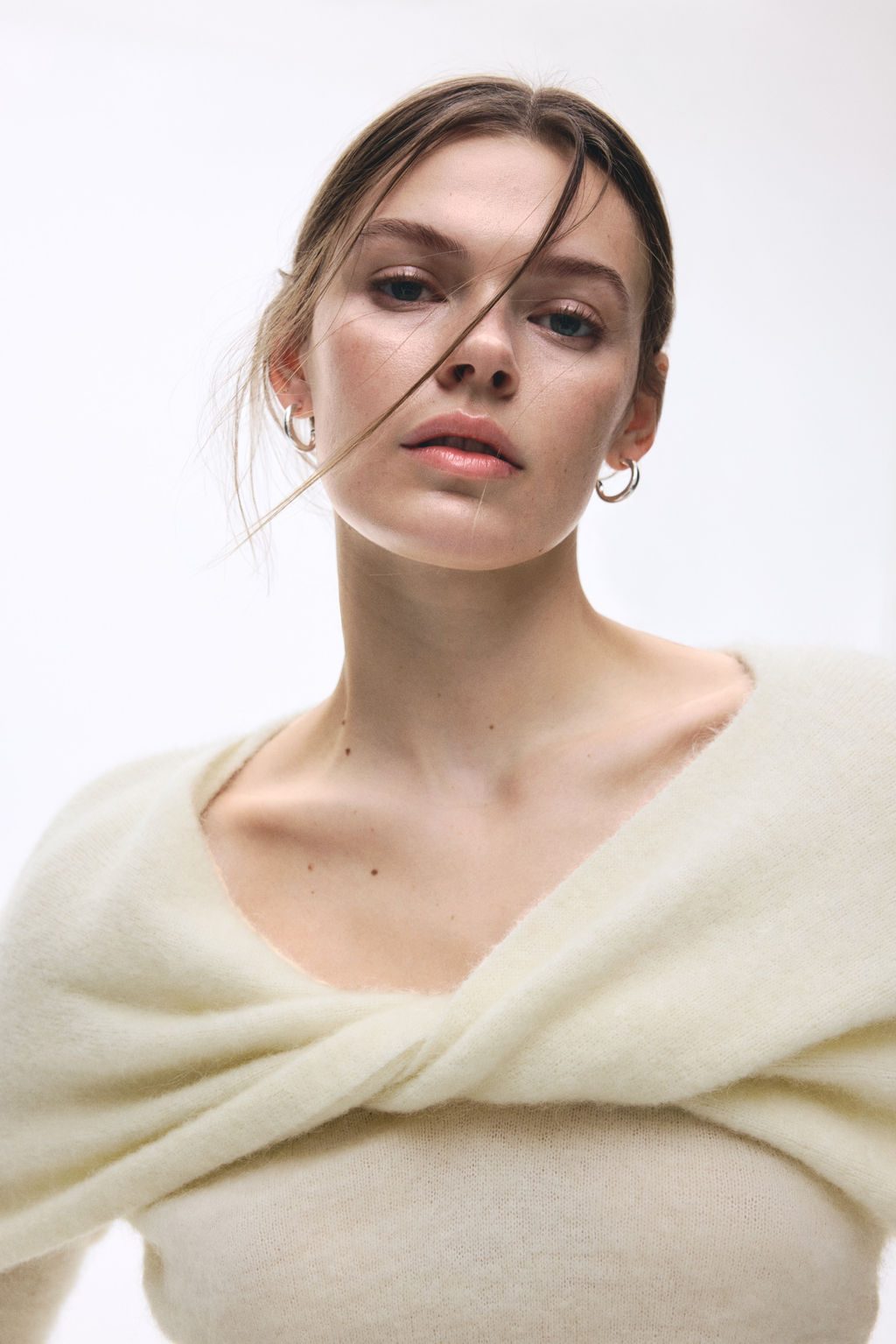 Top en mezcla de mohair con detalle girado - H&m фото 4