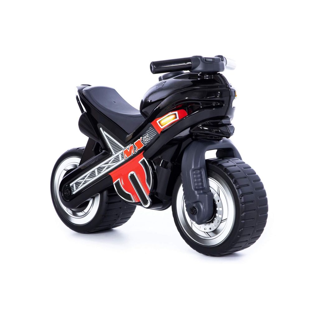 Каталка-мотоцикл МХ (чёрная) - Полесье фото 6