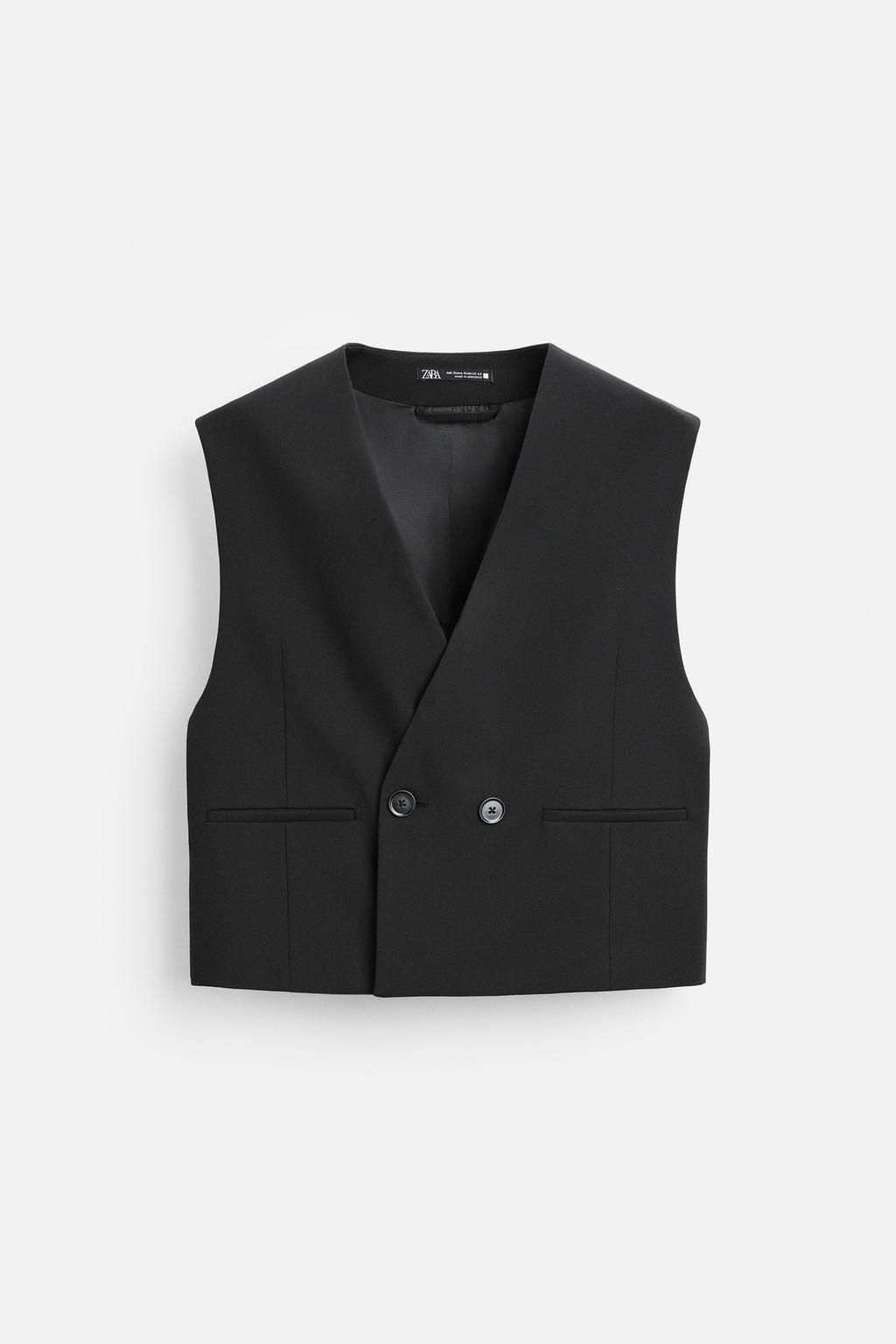 BOXY FIT WAISTCOAT - Zara фото 7
