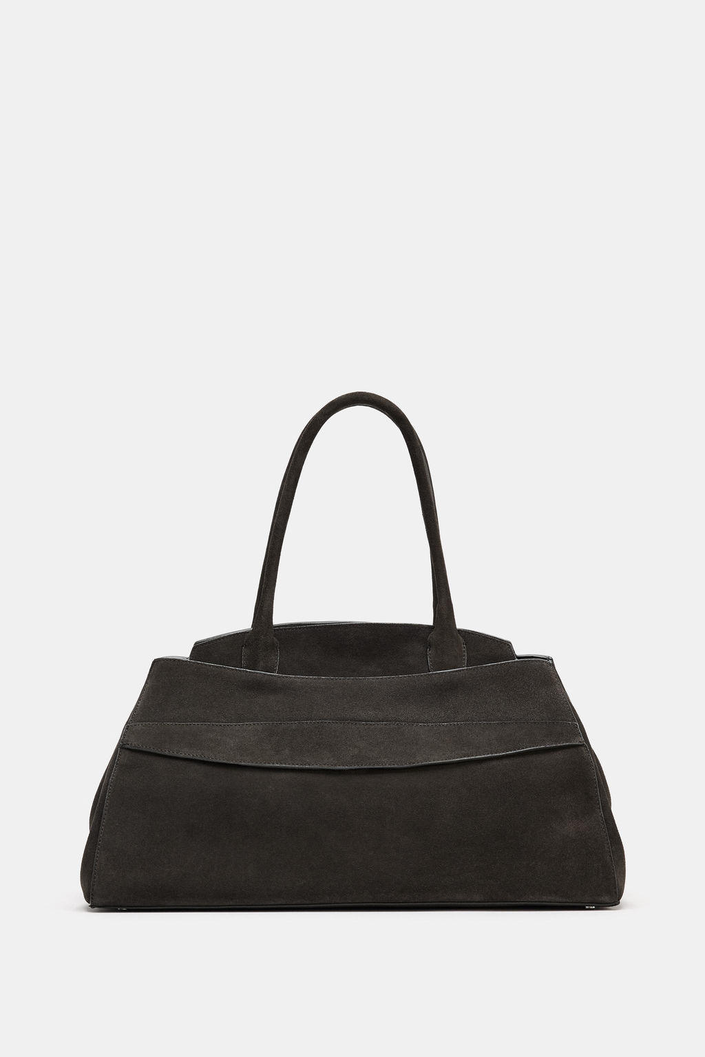 SPLIT SUEDE SHOULDER BAG - Zara фото 4