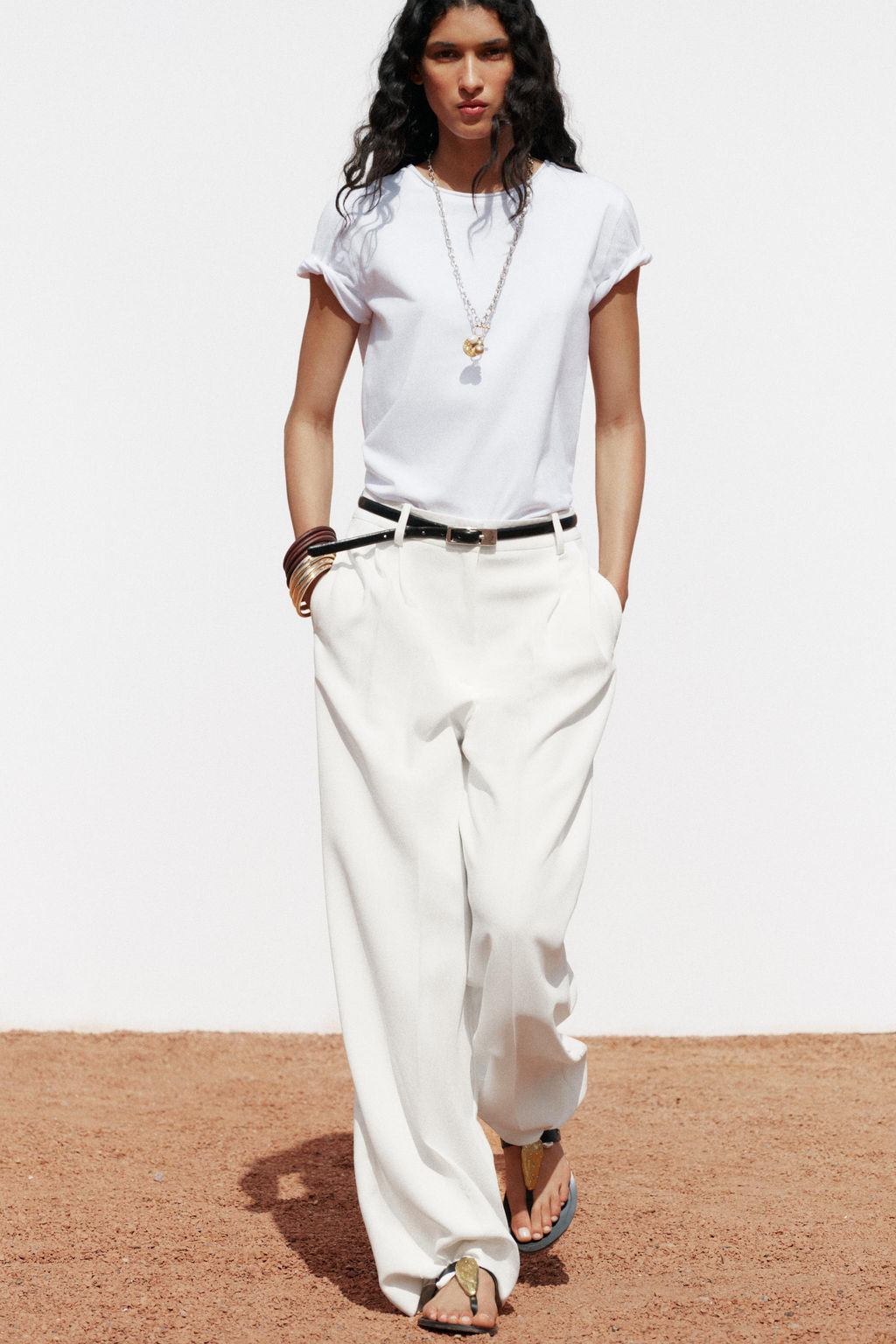 FADED SHORT SLEEVE T-SHIRT - Zara фото 47