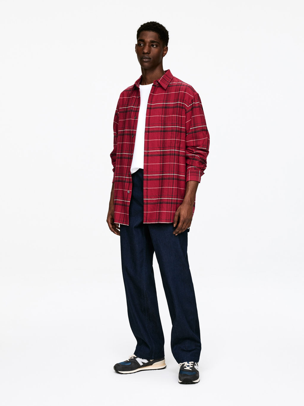Camisa de franela informal - H&m фото 3