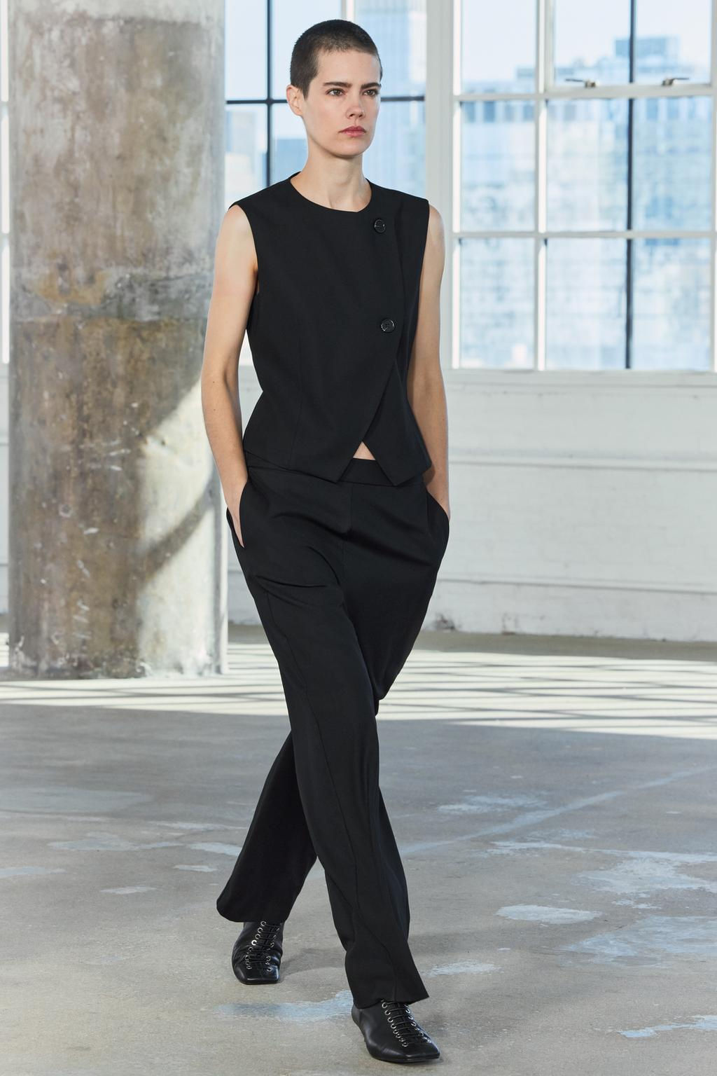 ZW COLLECTION BUTTONED WAISTCOAT TOP - Zara фото 13