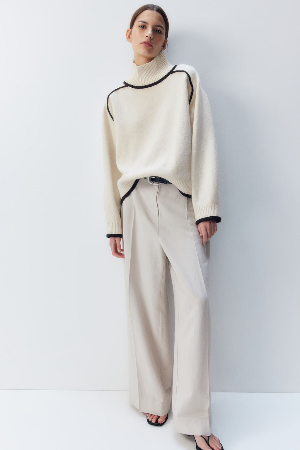 Jersey con cuello perkins - H&m фото 3