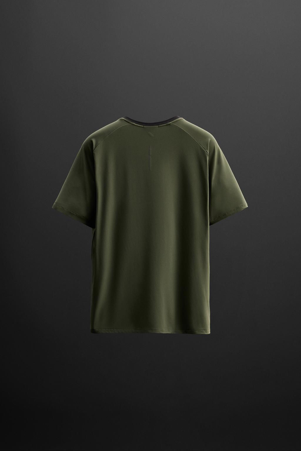 TRAINING TEXTURED T-SHIRT - Zara фото 16