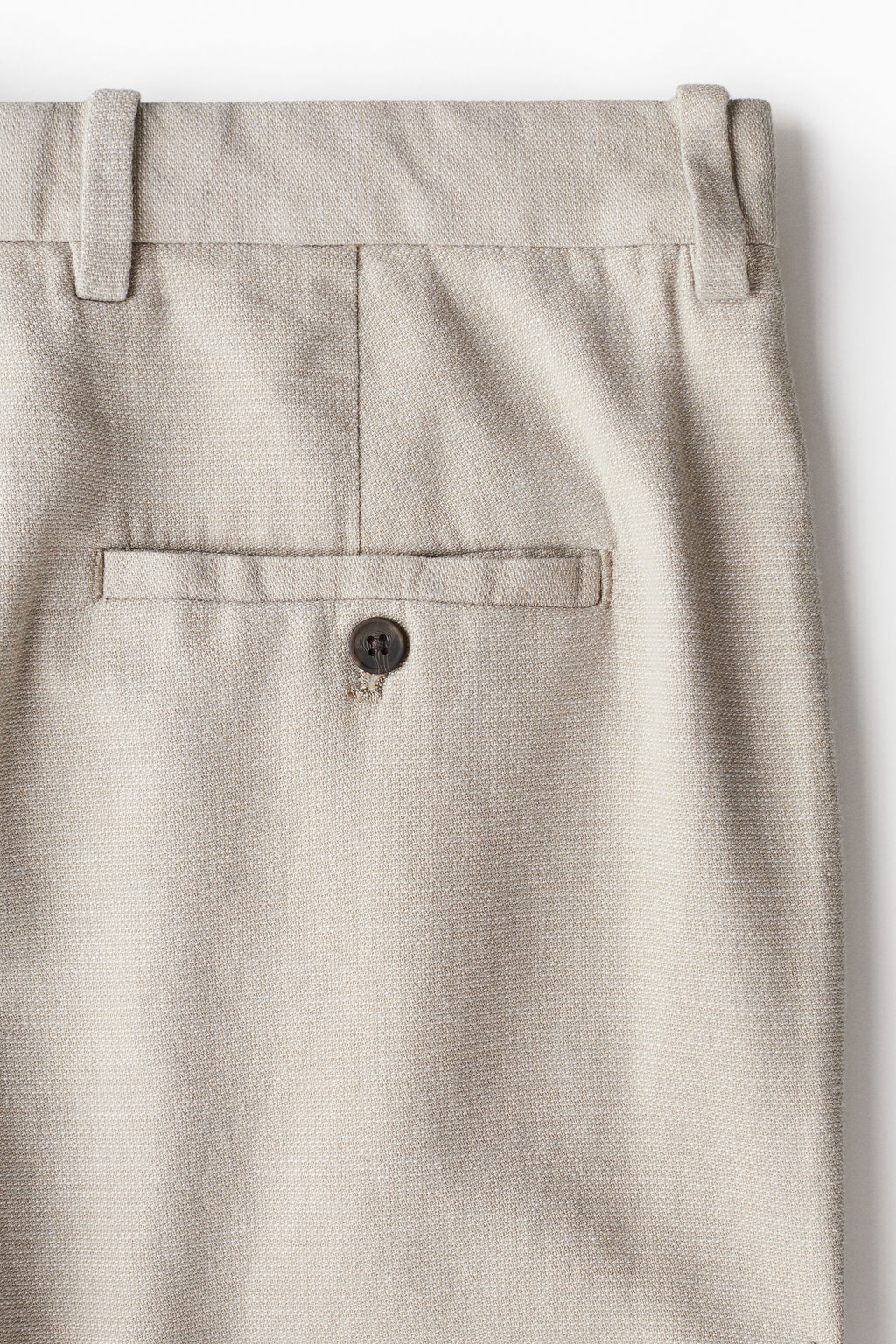 Pantal?n en mezcla de lino Relaxed Fit - H&m фото 5