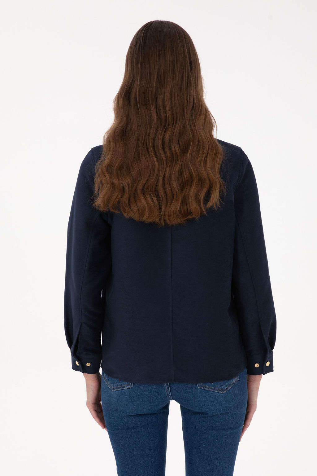 Kad_n Lacivert Uzun Kollu G_mlek - U.s. polo assn фото 5