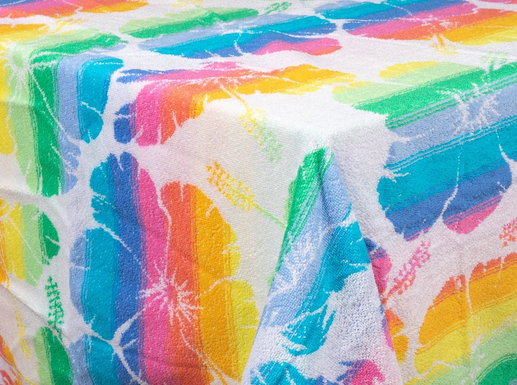 3с109.412ж1 Ольга (св.радужка) Плед 208х200 см