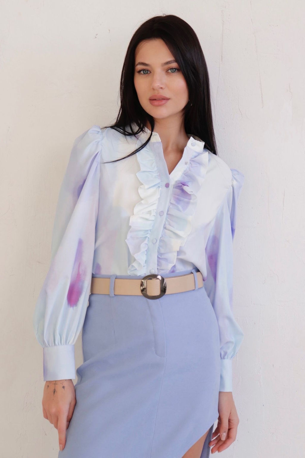 11021 Блуза с оборками - Martichelli фото 2