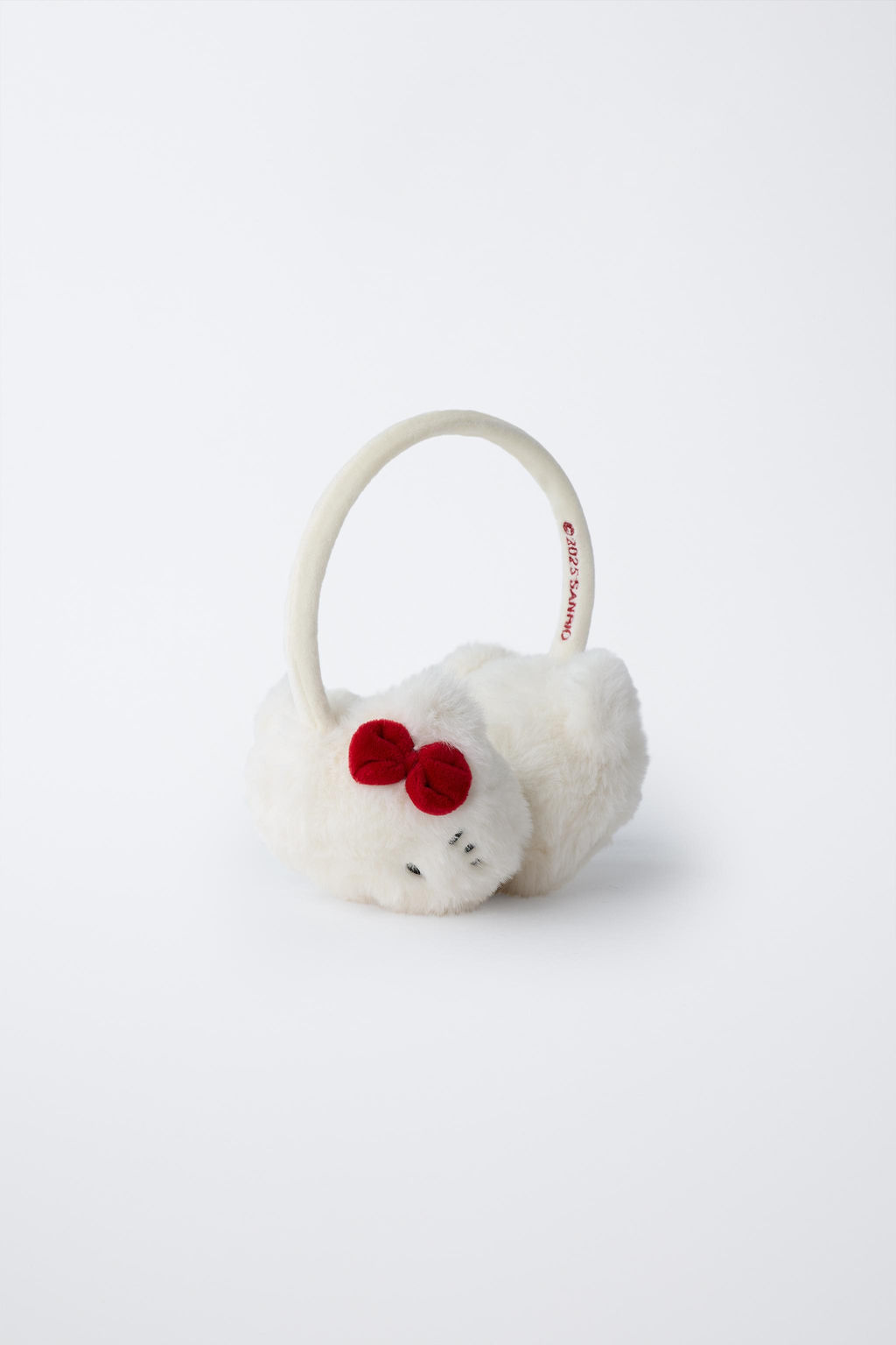HELLO KITTY  SANRIO FAUX FUR EARMUFFS - Zara фото 4